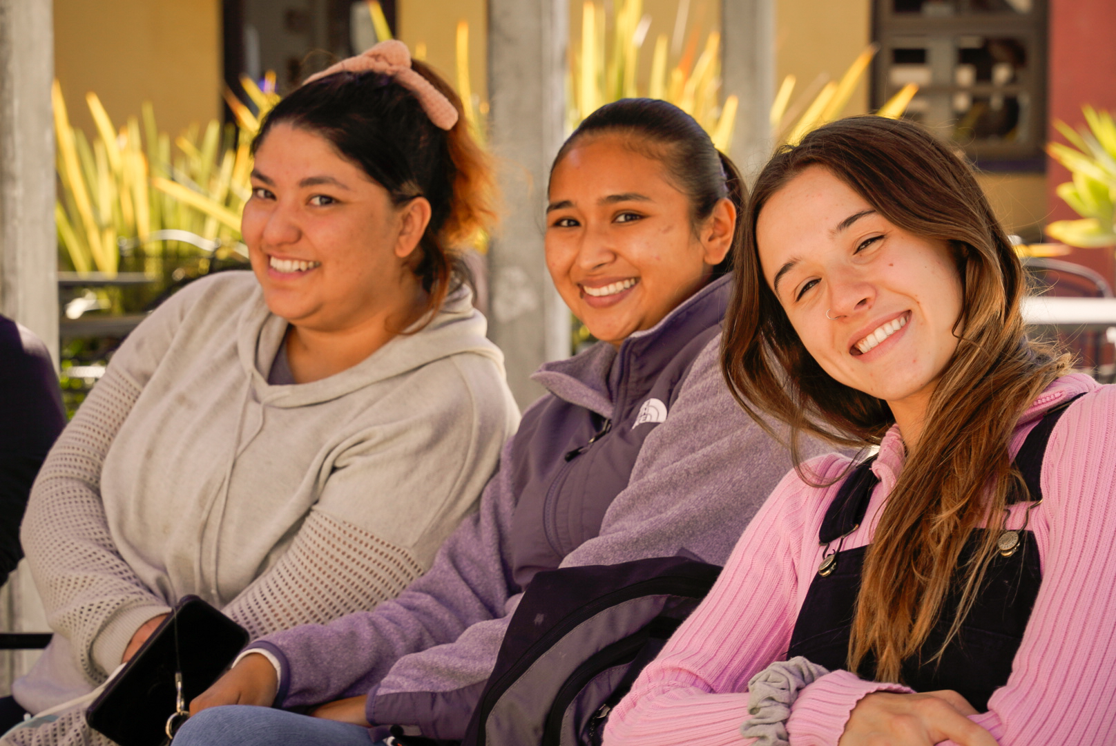 Students at Campus Center